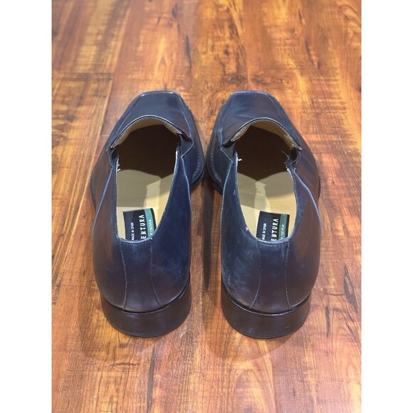 Avventura Handmade Black Leather Made in Spain Slip-On Loafers Shoes Men’s 9.5 main image 8